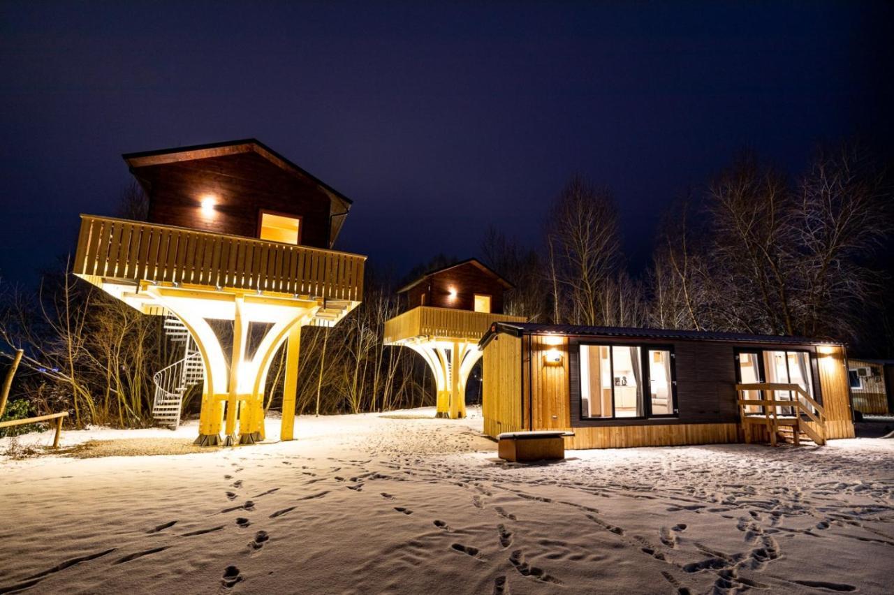 Baumhaus Im Herzen Vom Unterallgaeu Erkheim Bagian luar foto