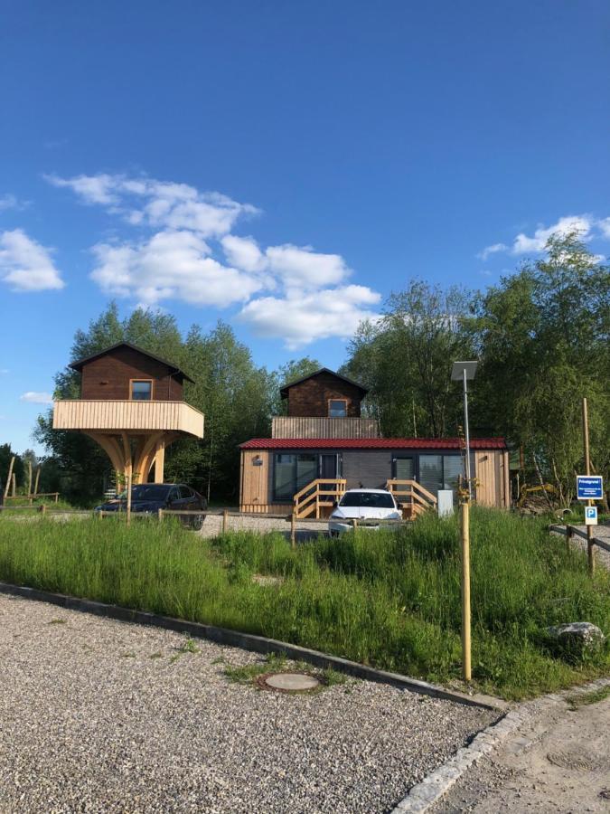 Baumhaus Im Herzen Vom Unterallgaeu Erkheim Bagian luar foto